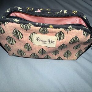 Primrose Hill  Leaf Print Cosmetic Pouch